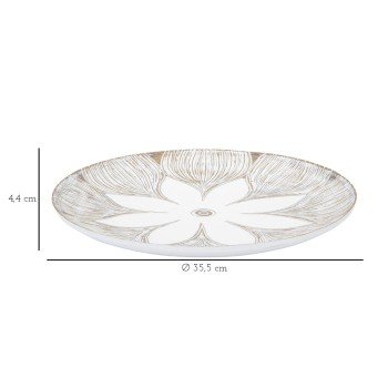 ATÉNSKÝ PRYSKYŘIČNÝ TALÍŘ BEZ KAPES