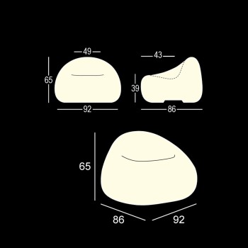 SVĚTLO KŘESLA GUMBALL S OSVĚTLENÍM PLUST
