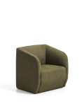 Křeslo Milare v chenilkové barvě