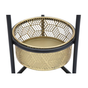 DVOJITÝ DRŽÁK NA KVĚTINÁČE