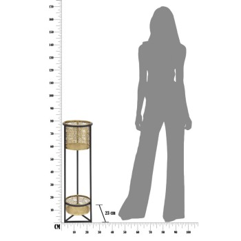 DVOJITÝ DRŽÁK NA KVĚTINÁČE