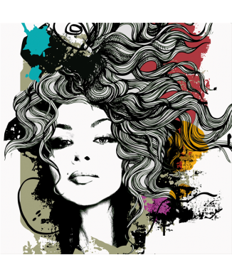 Obraz VLASY VE VĚTRU G2768 PINTDECOR