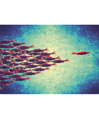 Obraz PROTI PROUDU G3014 PINTDECOR