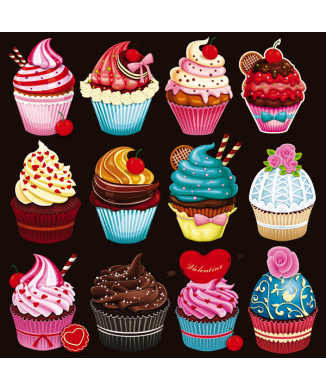 Rámec CUPCAKE G1648 PINTDECOR