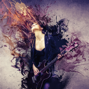 Rámec WOMAN ROCK G1490 PINTDECOR