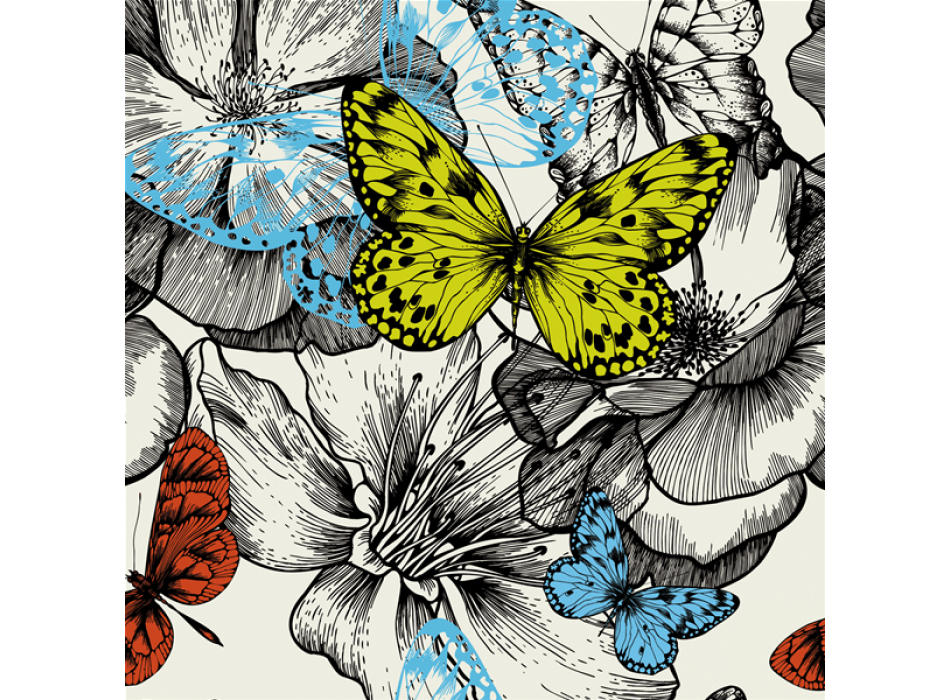 Obraz BAREVNÍ MOTÝLI G1282 PINTDECOR