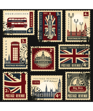 LONDON STAMPS G1246 Rám PINTDECOR
