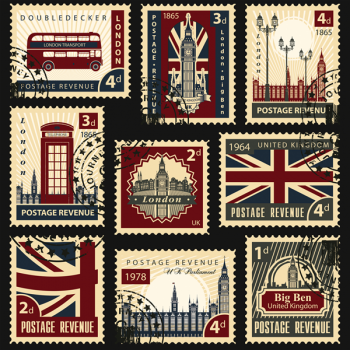 LONDON STAMPS G1246 Rám PINTDECOR