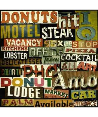 ZNAČKY G1278 PINTDECOR obraz