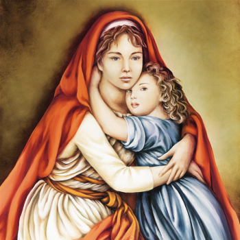 Obraz JÁ A MOJE MÁMA G2312 PINTDECOR