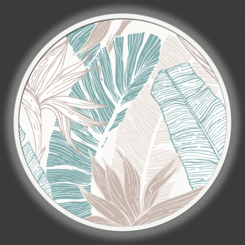 SVÍTÍCÍ SVÍTÍCÍ LISTY GLT6676 PINTDECOR