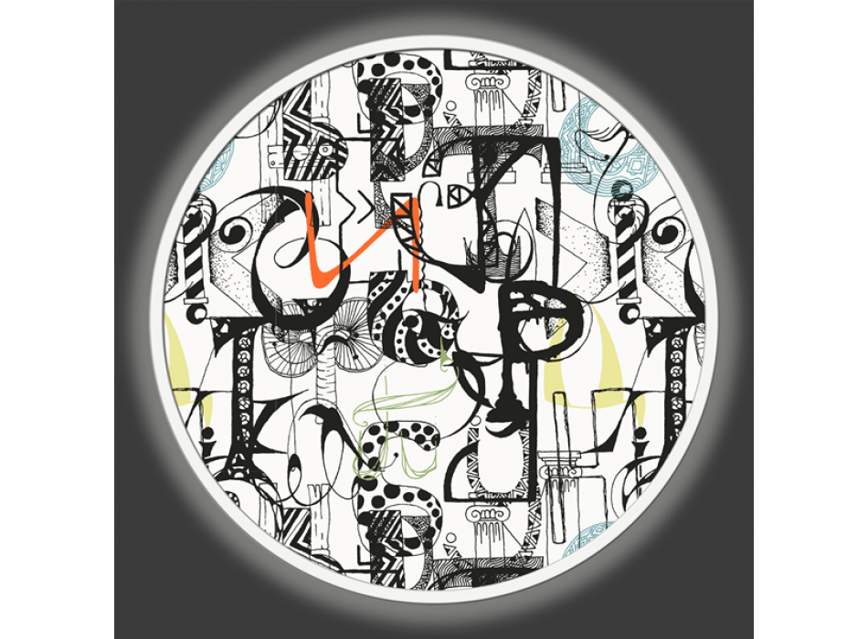 SVĚTÍCÍ OBRAZ S POZVLÁŠTNÍMI PÍSMENY GLT6694 PINTDECOR