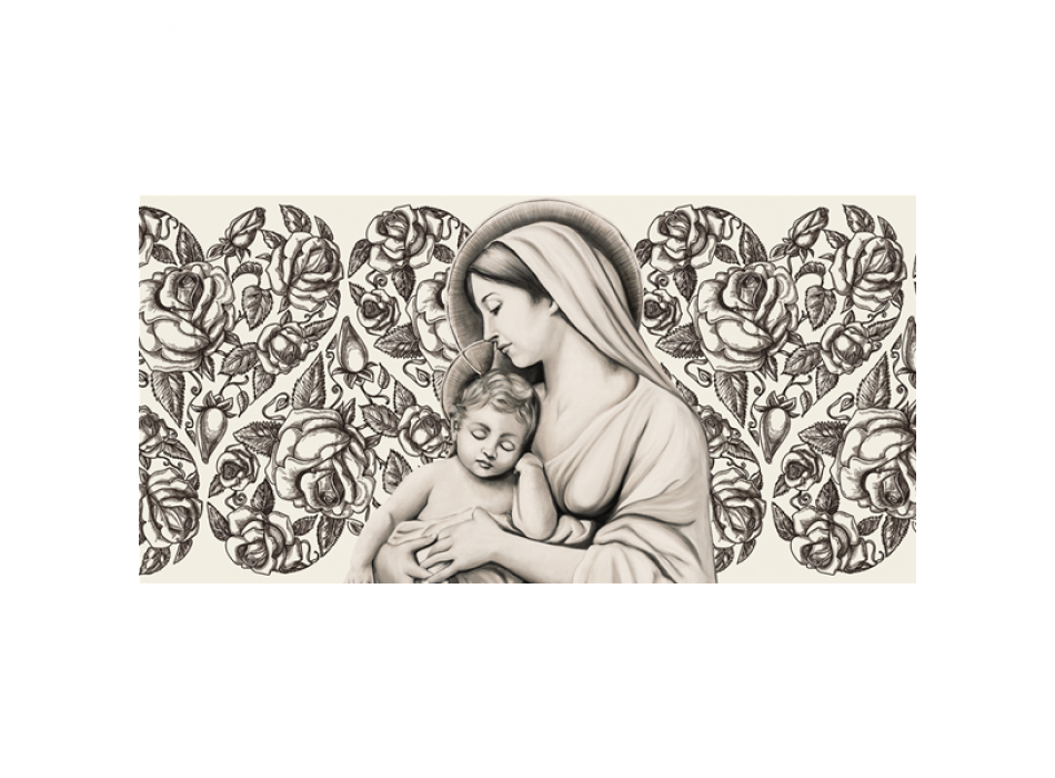 Obraz Madona s dítětem mezi srdci G2340 PINTDECOR