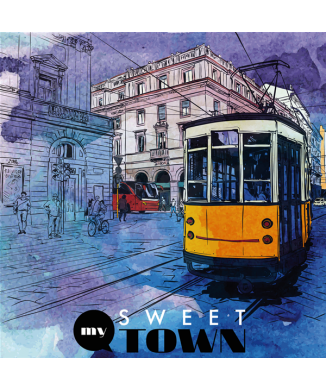 Obraz MY SWEET MĚSTO G1250 PINTDECOR