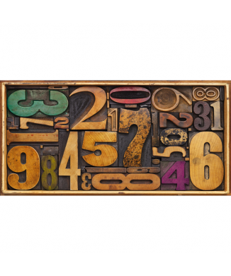 DŘEVĚNÁ ČÍSLA G2182 PINTDECOR