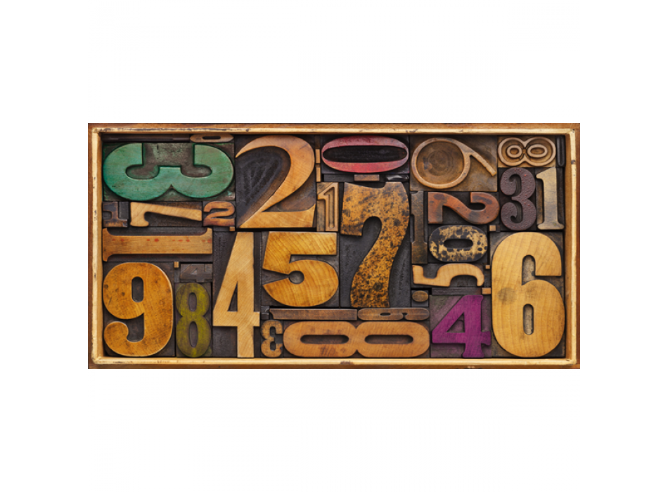 DŘEVĚNÁ ČÍSLA G2182 PINTDECOR