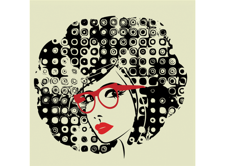 ČERVENÉ BRÝLE G1048 PINTDECOR