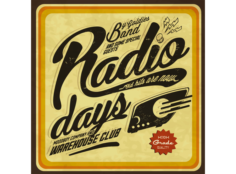 Rámec RADIO DAYS G1454 PINTDECOR