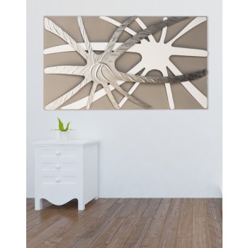 ŠEDÁ PAVOUČÍ P3983 PINTDECOR rám