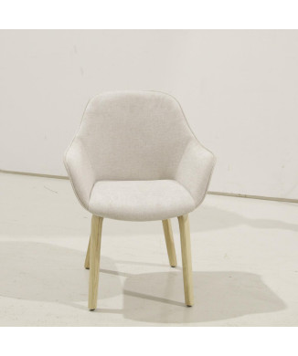 Židle Aleli z ovčí kůže