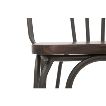 Barová židle Harlem 54x45x102, sada 2 ks (výška sedáku