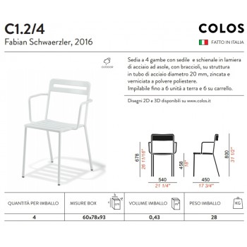 Židle C1 2 COLOS