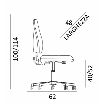 Kancelářská židle COMEL Elite 11