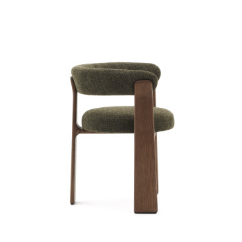 Žulová židle se třemi nohami a žinylkou