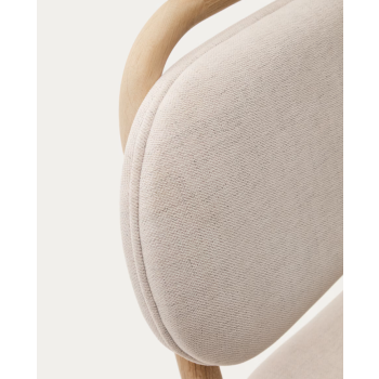 Židle Helda z žinylkového a masivního dubového dřeva THE SHAPE