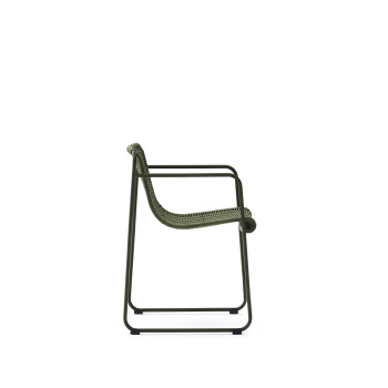 Židle Maurina z pozinkované oceli