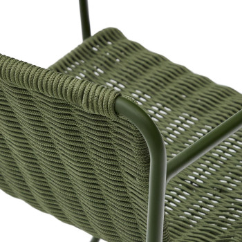 Židle Maurina z pozinkované oceli