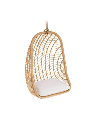 Závěsné křeslo Ekaterina z ratanu