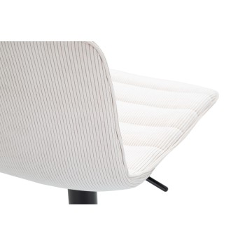 VYSOKÁ BÍLÁ BAROVÁ STOLIČKA