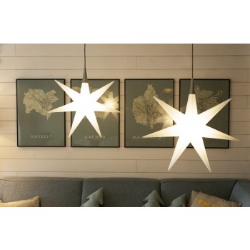 Zářící Glory Star 70 cm (LED) 32049L Design 8 ročních období