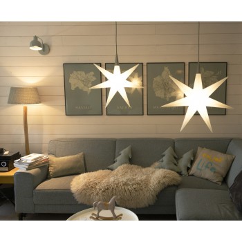 Zářící Glory Star 70 cm (LED) 32049L Design 8 ročních období