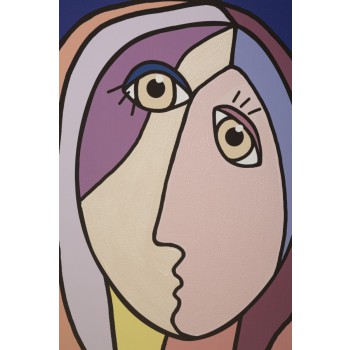 MALOVANÝ ŠAMPANOVÝ DVOJITÝ NÁLEP VELKÝ -B-