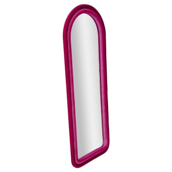 NÁSTĚNNÉ ZRCADLCO CLOE FUCHSIOVÉ VELVET