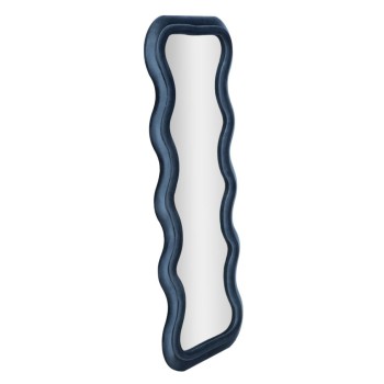 Nástěnné zrcadlo EMILY BLUE VELVET