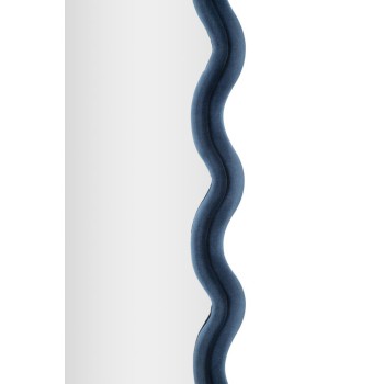 Nástěnné zrcadlo EMILY BLUE VELVET