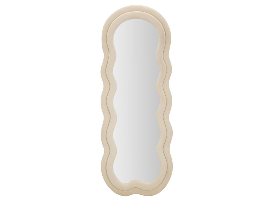 NÁSTĚNNÉ ZRCADLKO MIKI CREAM VELVET