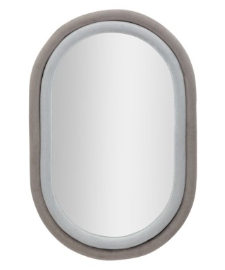 ANTONY SILENT MIRROR ŠEDÝ SAMET/SMÍS