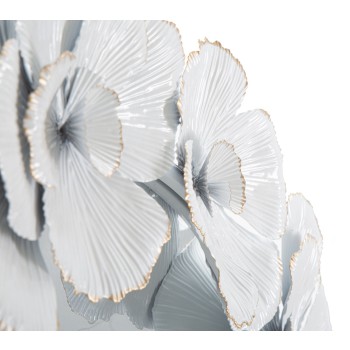 ZRCADLO S BÍLÝM KVĚTEM