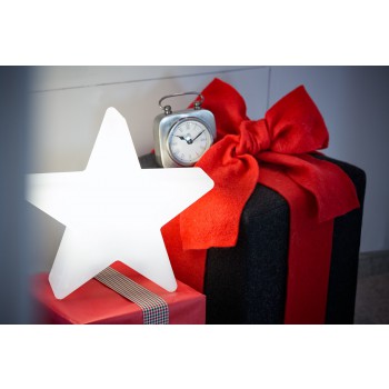 Svítící hvězda 40 cm 32349W Design 8 ročních období