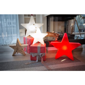 Jasná hvězda Veselé Vánoce 60 cm 32493W 8 ročních období Design
