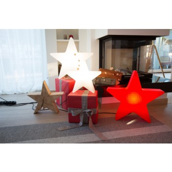 Jasná hvězda Veselé Vánoce 60 cm 32493W 8 ročních období Design