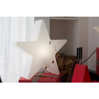 Jasná hvězda Veselé Vánoce 60 cm 32493W 8 ročních období Design