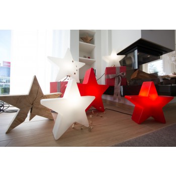 Jasná hvězda Veselé Vánoce 60 cm 32493W 8 ročních období Design