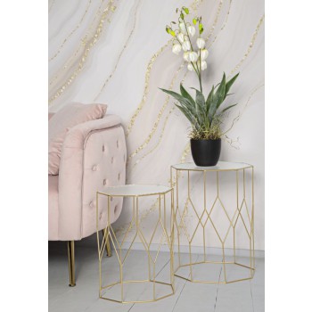 NOVÝ PÁR SKLENĚNÝCH STOLOV