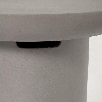 Kulatý venkovní betonový stůl Taimi Ø 50 cm i kulatý betonový stůl Ø 50 cm