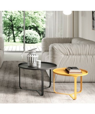 Ocelový konferenční stolek